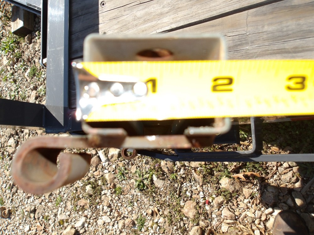 ONE..MILITARY SURPLUS M101 CARGO TRAILER SIDE RAIL HINGE (PASS REAR-DRIVR FRNT)