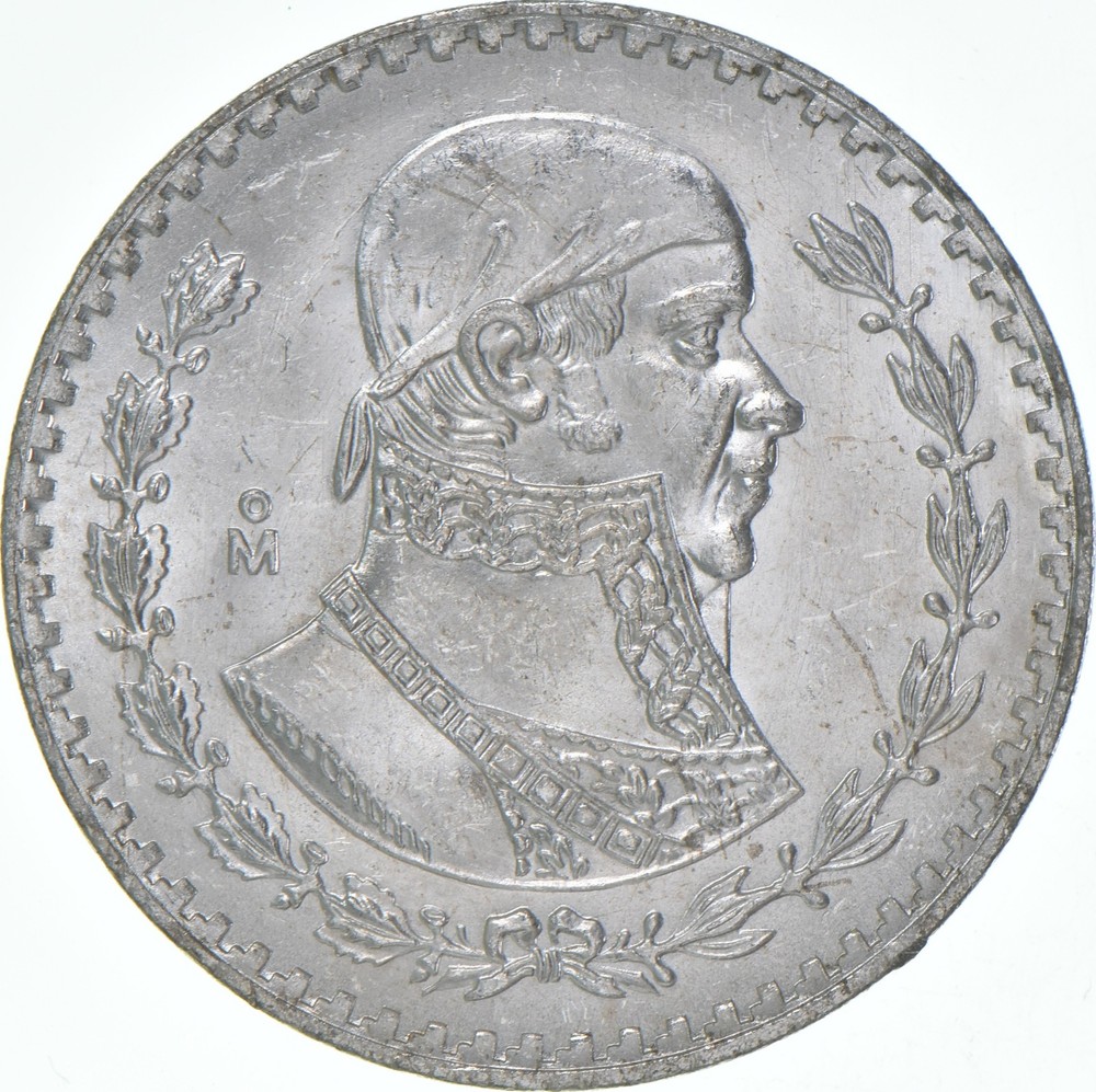 1961 Mo Mexico 1 Peso BU