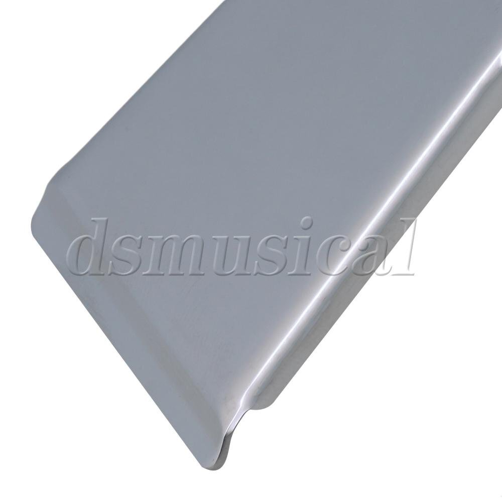 Chrome Bridge Tailpiece Clamshell Cover for 5 String Banjo