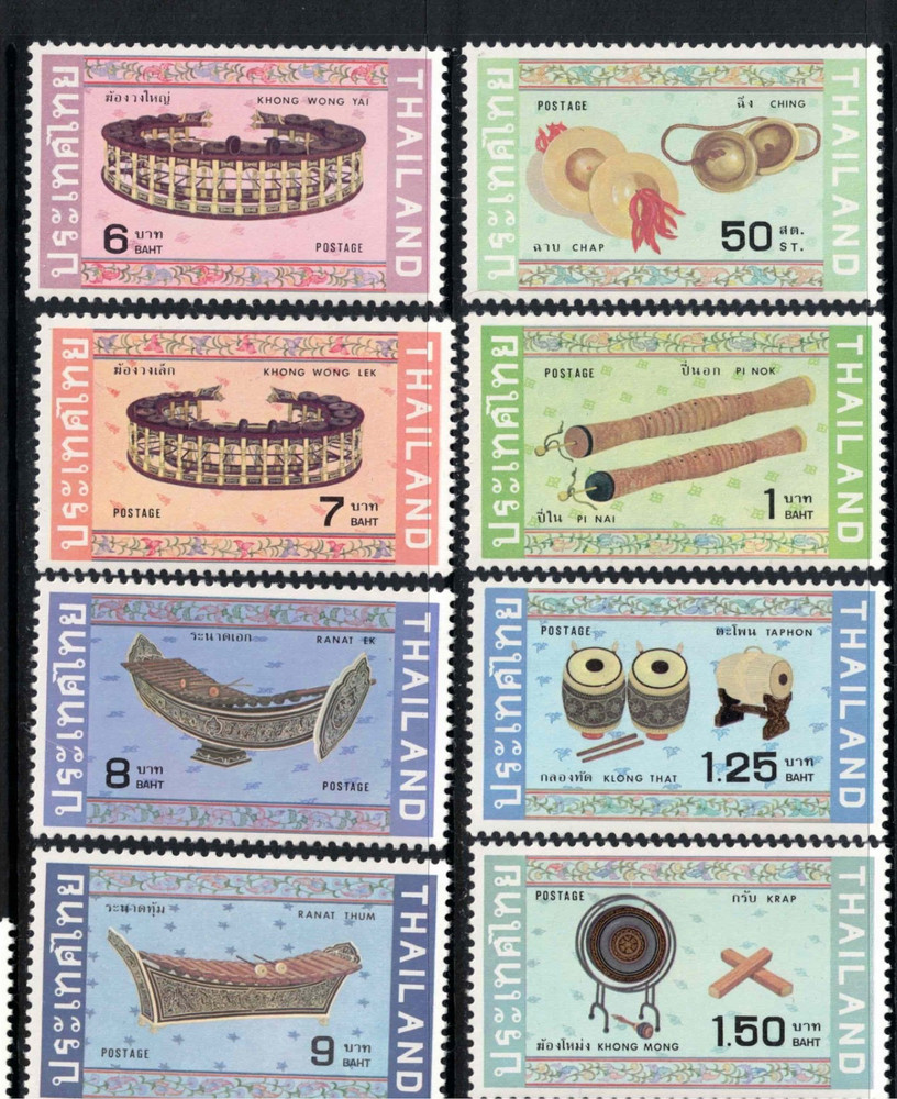 1982 Thailand Scott 1009-16 Mint MNH