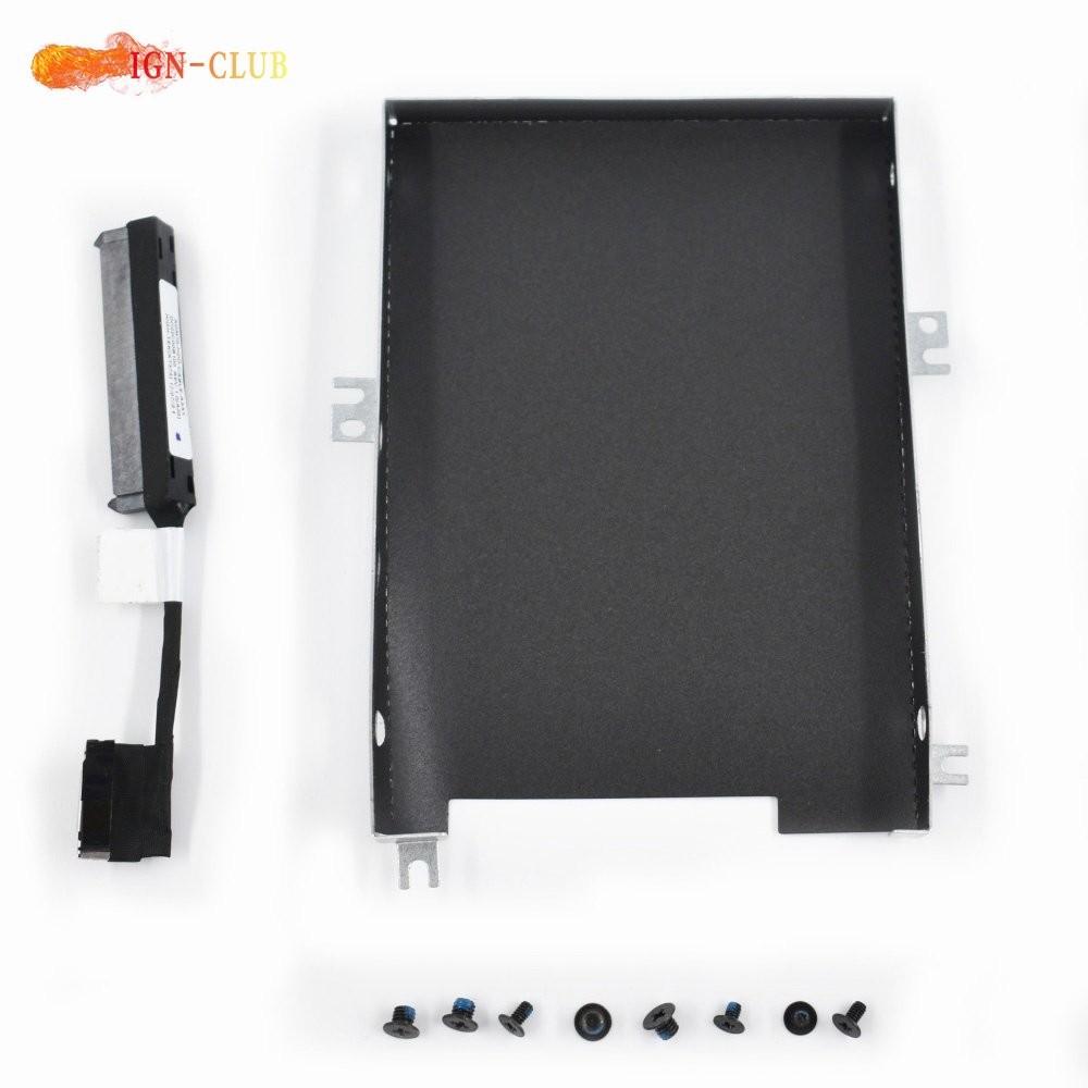 For 5470 E5470 Caddy Frame Bracket 4JMFP + Cable Connector HDD 80RK8