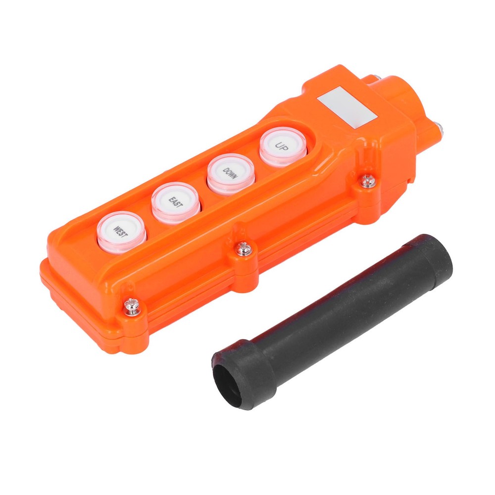 Crane Remote Control Hoist Switch Push Button Box Controller Rainproof New