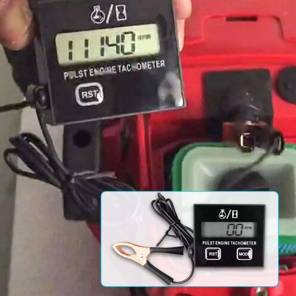 Digital Tachometer Small Digital Engine Tachometer Inductive Tachometer DigitjK