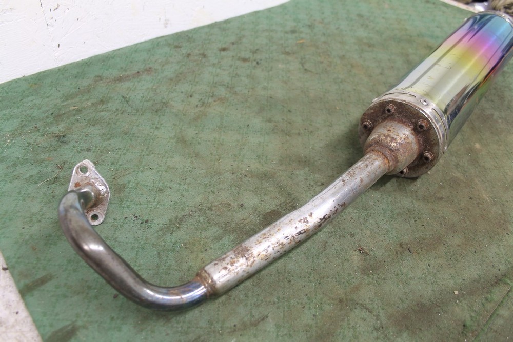 18571 UNKNOWN Complete Exhaust Pipe Muffler System Silencer