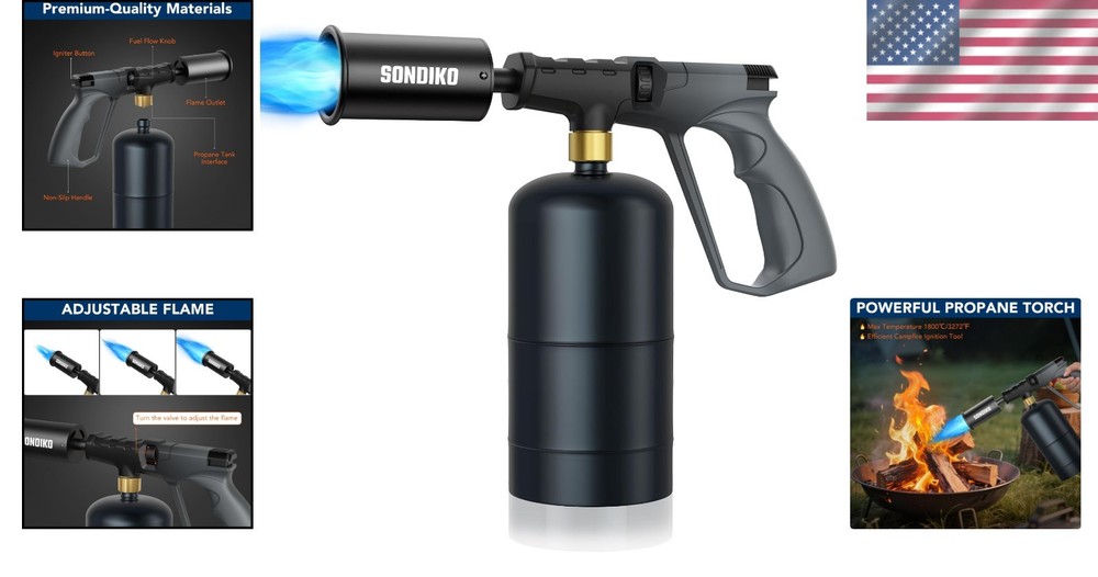 Charcoal Starter & Steak Searing Torch