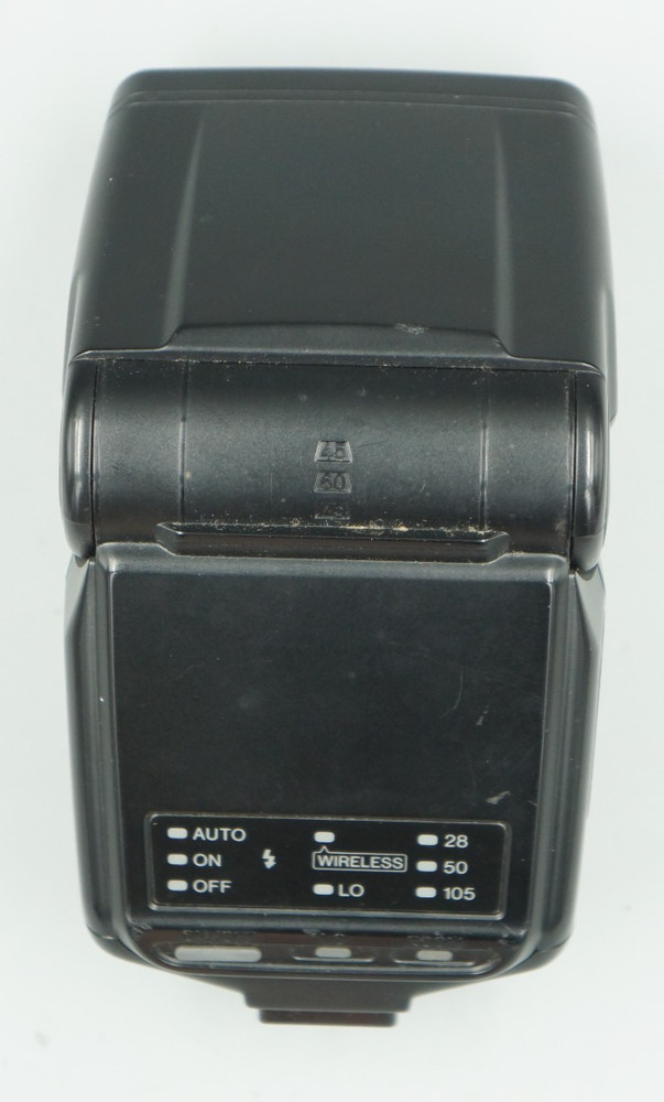 Minolta Program 3500xi Speedlight Flash ~Works~ #879