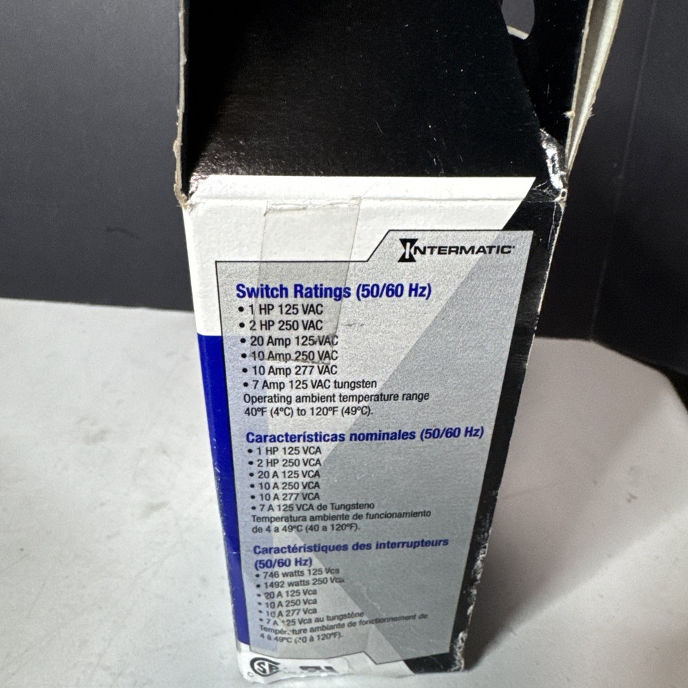 Intermatic FF12HC Auto Shut-Off Timer FNFP