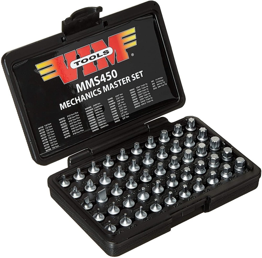 Vim Tools MMS450 1/4" Drive 50 Piece Mechanic's Master Set
