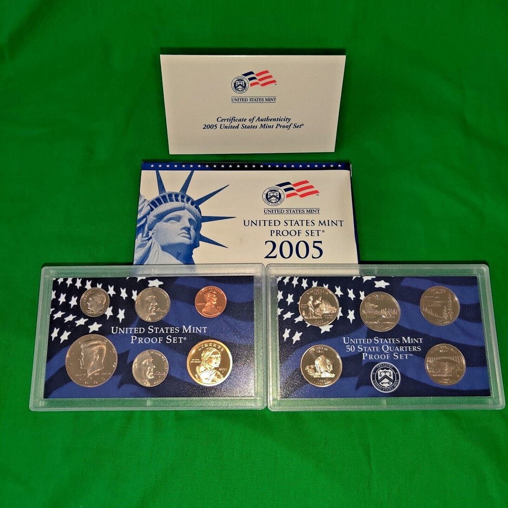 2005 S US Mint Proof Set OGP #0138