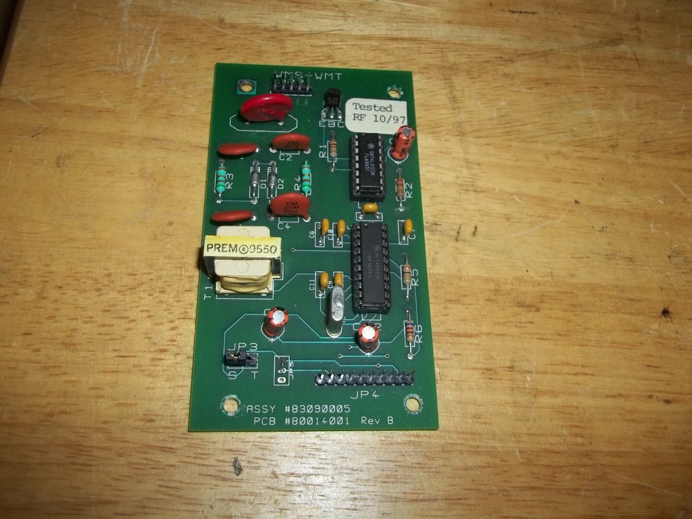 Burk ARC-16 Broadcast Transmitter Remote Control Unit PCB Board Pt.# 80014001