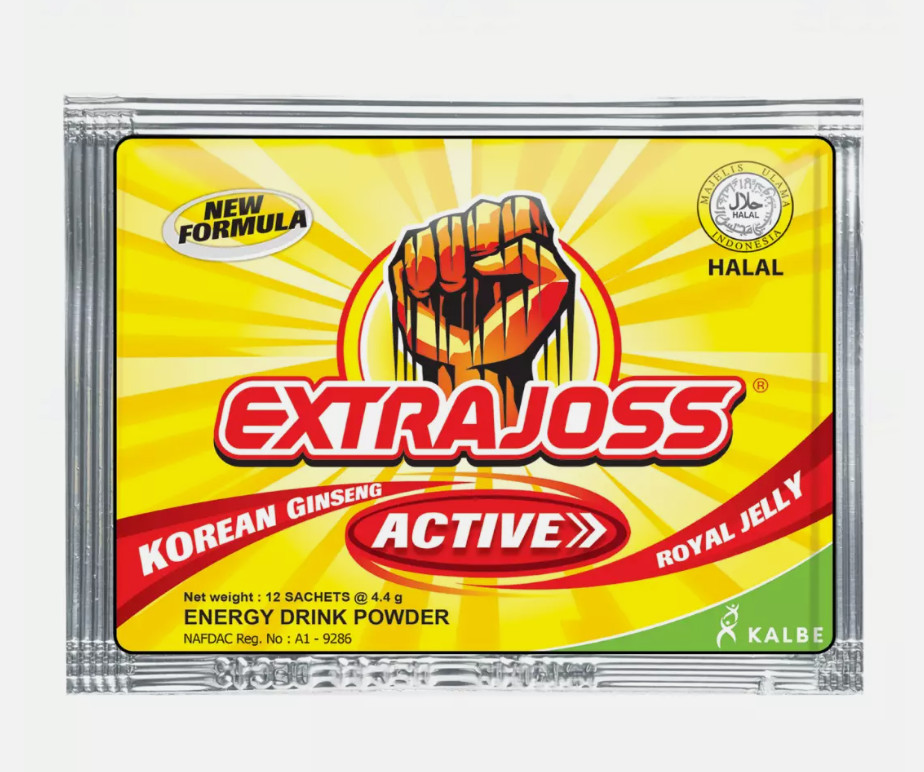 EXTRA JOSS Active Flavour 5 Box Energy Drink Powder Boost Stamina