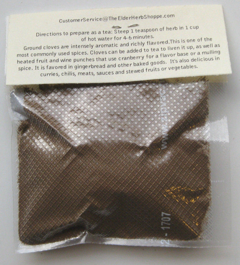Cloves Ground 1 oz. - Culinary- The Elder Herb Shoppe