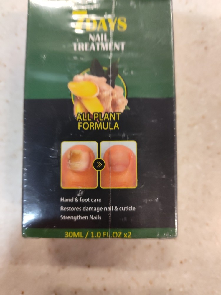 Herbal Nail Care Solution 30ml x2 Ginger Extract Natural Hydrating