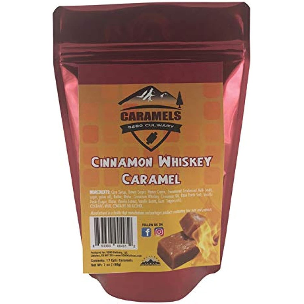 CARAMELS CINN WHSKY 7OZ