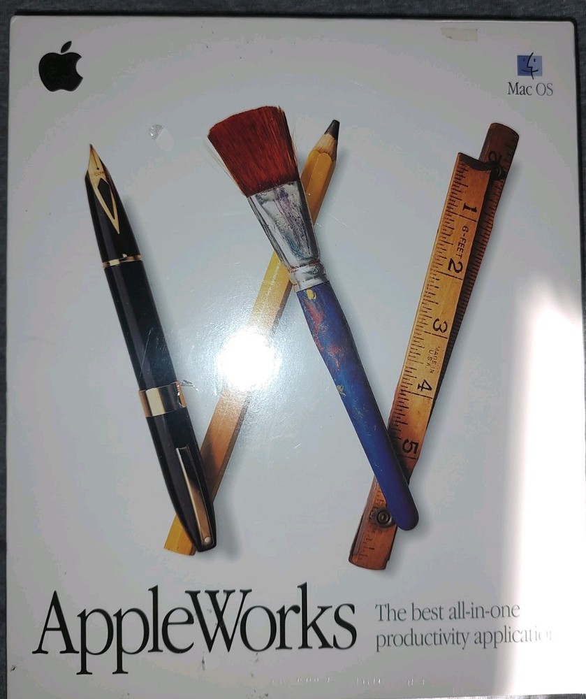 Apple Works 5, New In Sealed Box
