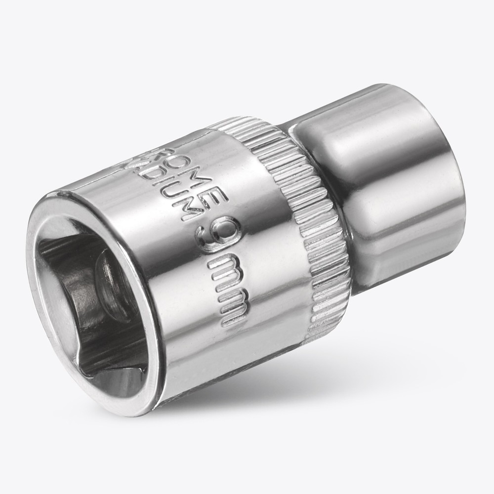 12 Points Socket 3/8" Drive 9mm Metric Shallow Impact Socket