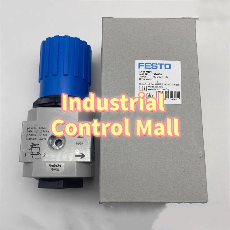 Festo-LR-D-MIDI 546424 1PC New For pressure reducing valve LRDMIDI Free Shipping