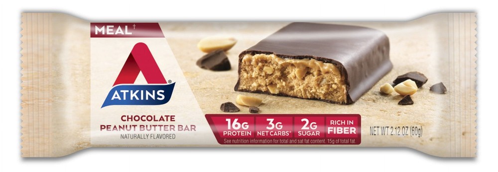 Chocolate Peanut Butter Bar, 2.1oz, 8-pack (Meal Replacement)