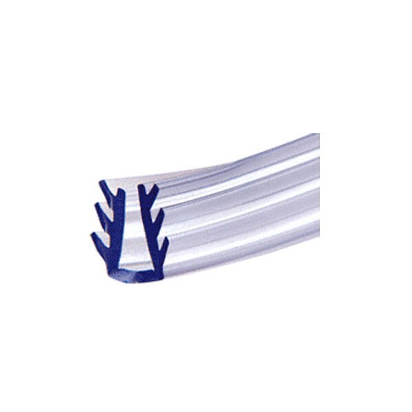 CRL 3/8" Clear Header Vinyl - 8 ft Roll