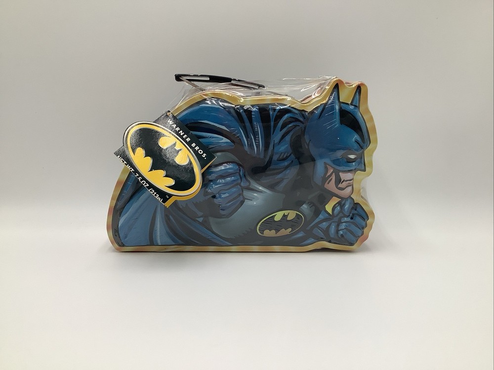 Batman Cartoon Network Tin Lunchbox Sealed WB DC Comics Candy Box