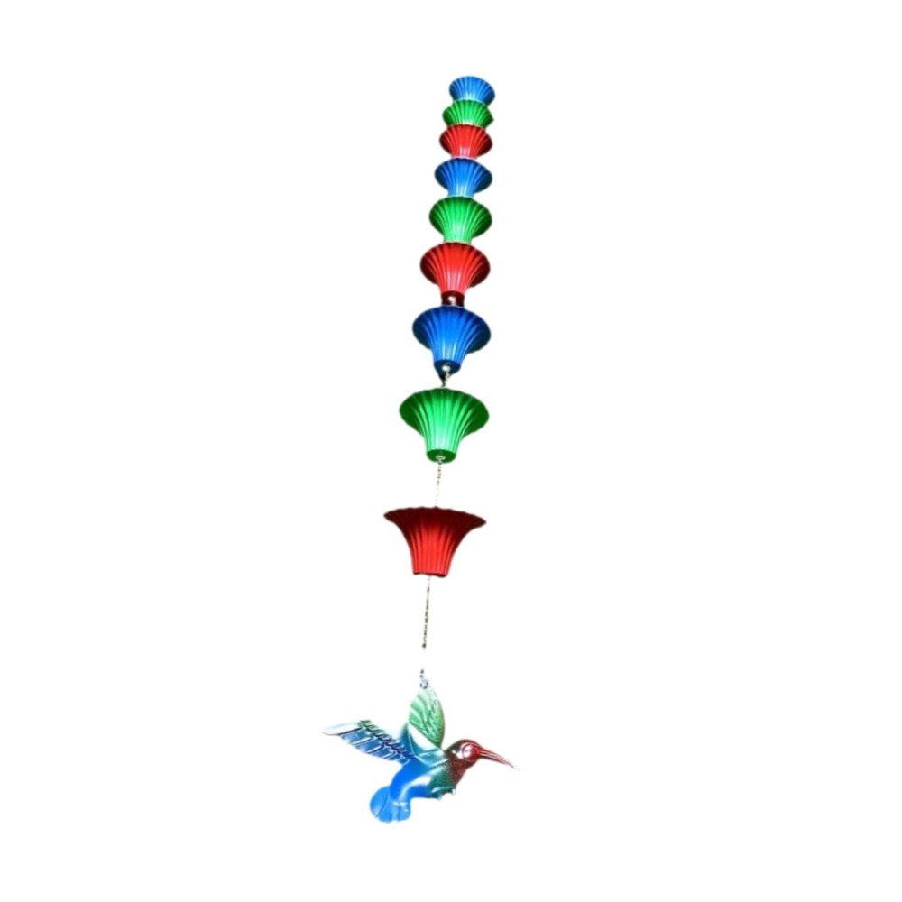 Bird Rain Chain Water Diverter Drain Gutter Chain