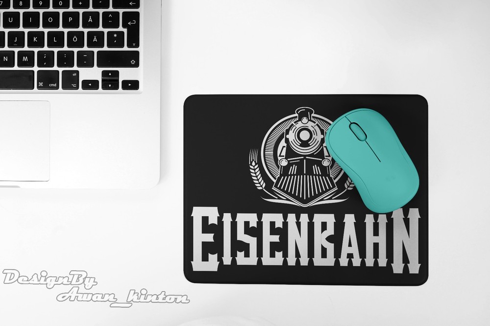 Mouse Pad New Eisenbahn Logo Rubber Mouse Mad For Gift