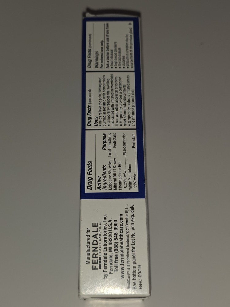 RectiCare Advanced Hemorrhoidal Cream 30g 03/2028 Advanced Formula