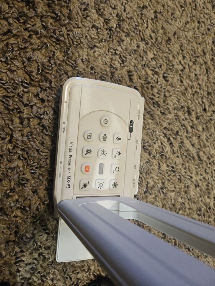 Elmo MX-P3 4K Visual Presenter Document Camera w/ AC Adapter barely used