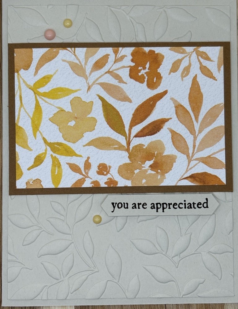 Stampin’ Up! Appreciation Card