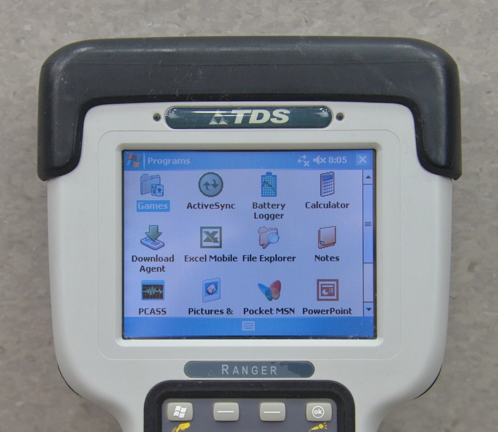 TDS Ranger X Series Handheld Computer Data Collector W/ Accessories