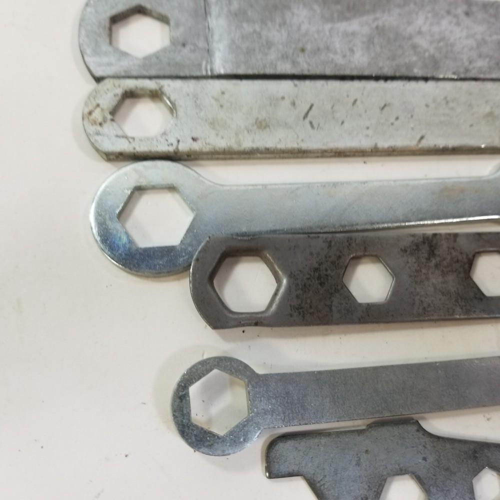 Lot of Spanner / Paint Spray Gun Multi-Wrench Tools