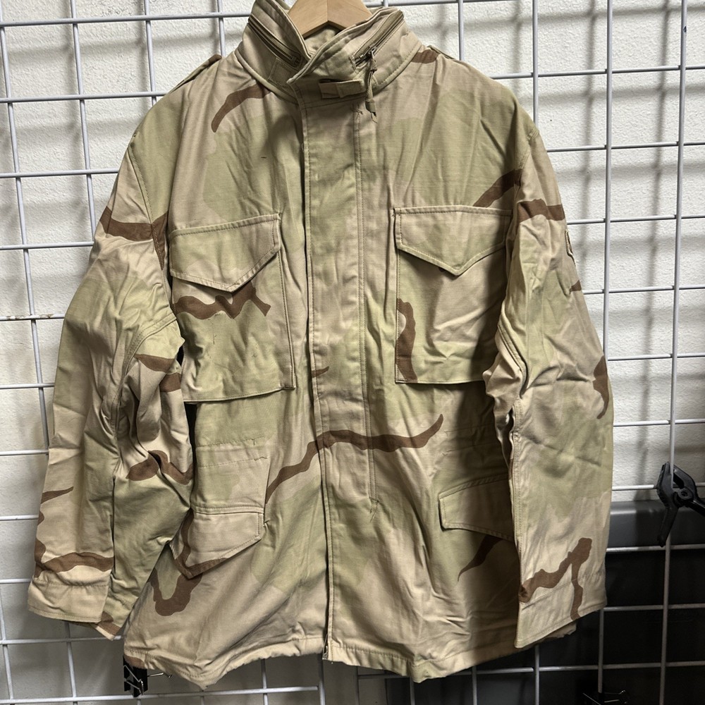 US Military M65 Field Jacket Desert DCU Camouflage MEDIUM REGULAR USAF