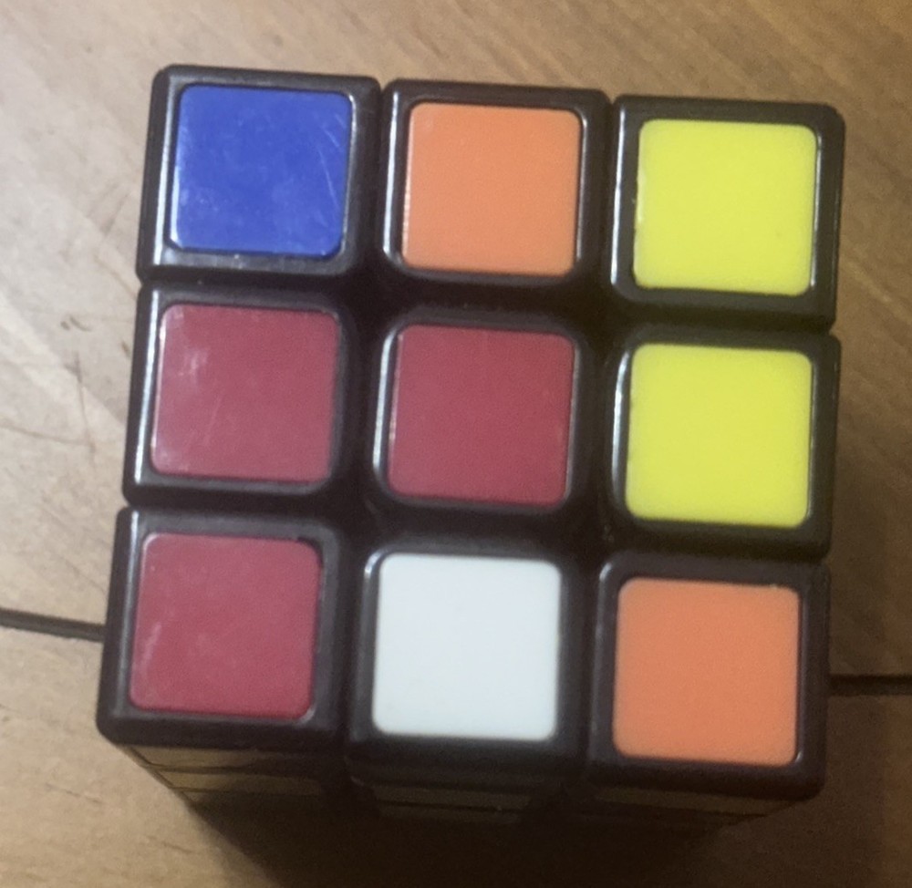 Rubik's Cube, a popular 3D combination puzzle