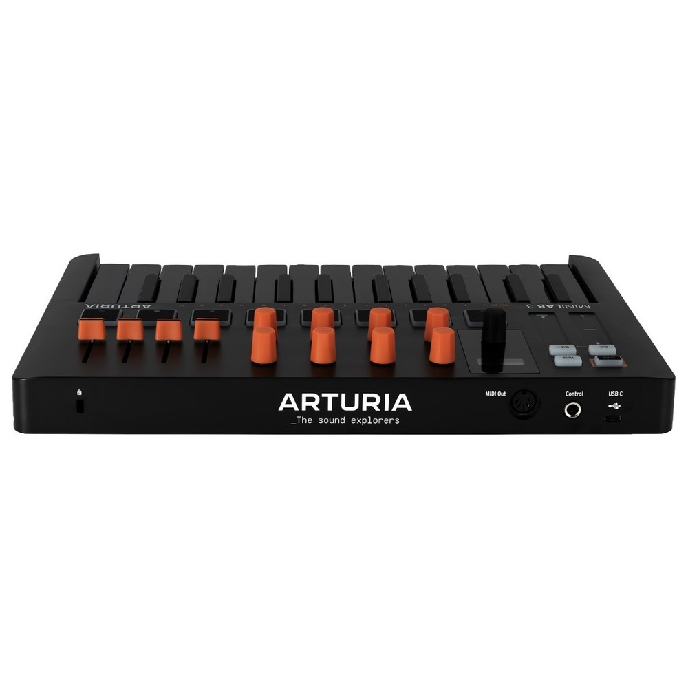 Arturia MiniLab 3 Limited Edition Universal MIDI Keyboard Controller - Orange