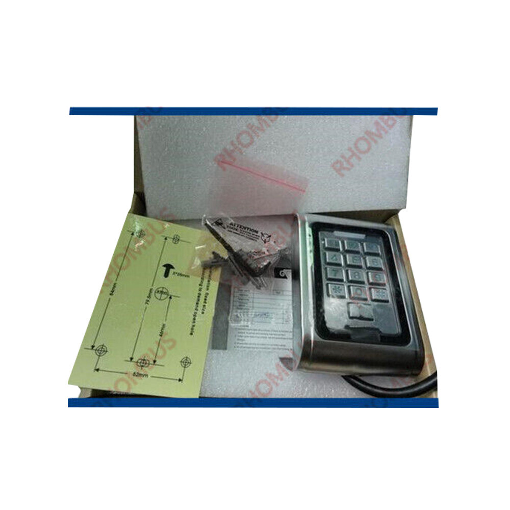 Metal Case Standalone Access Control Waterproof IP68 RFID EM Reader Keypad