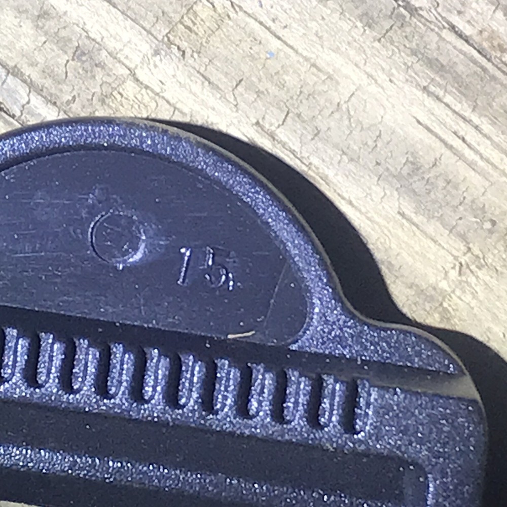 1.5” Plastic Ladder Slider Locking Adjustable Strap Clincher