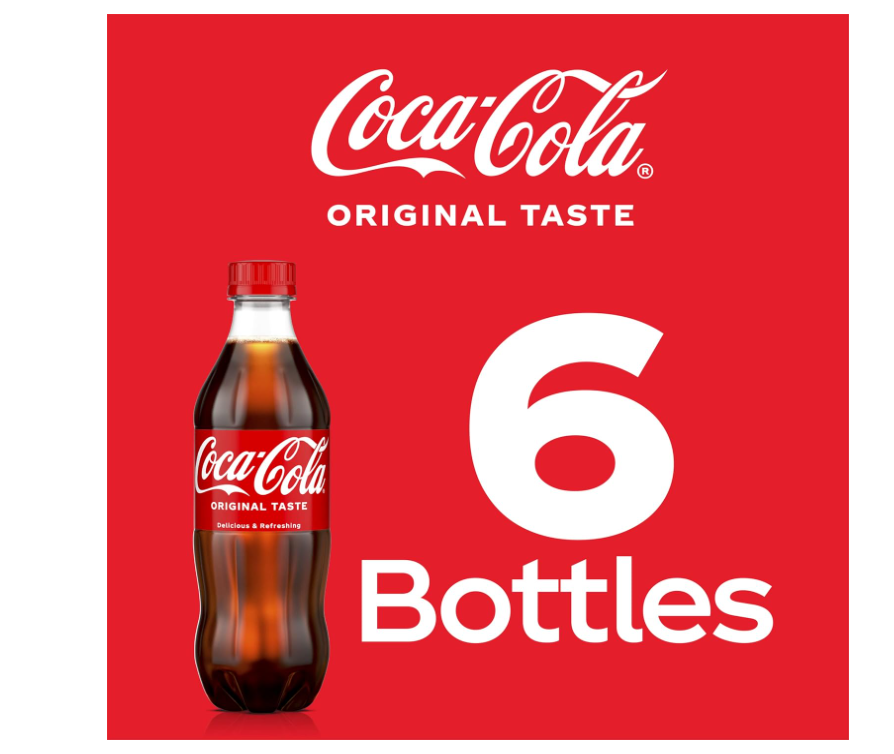 Coca-Cola, 16.9 fl oz, 6 Pack