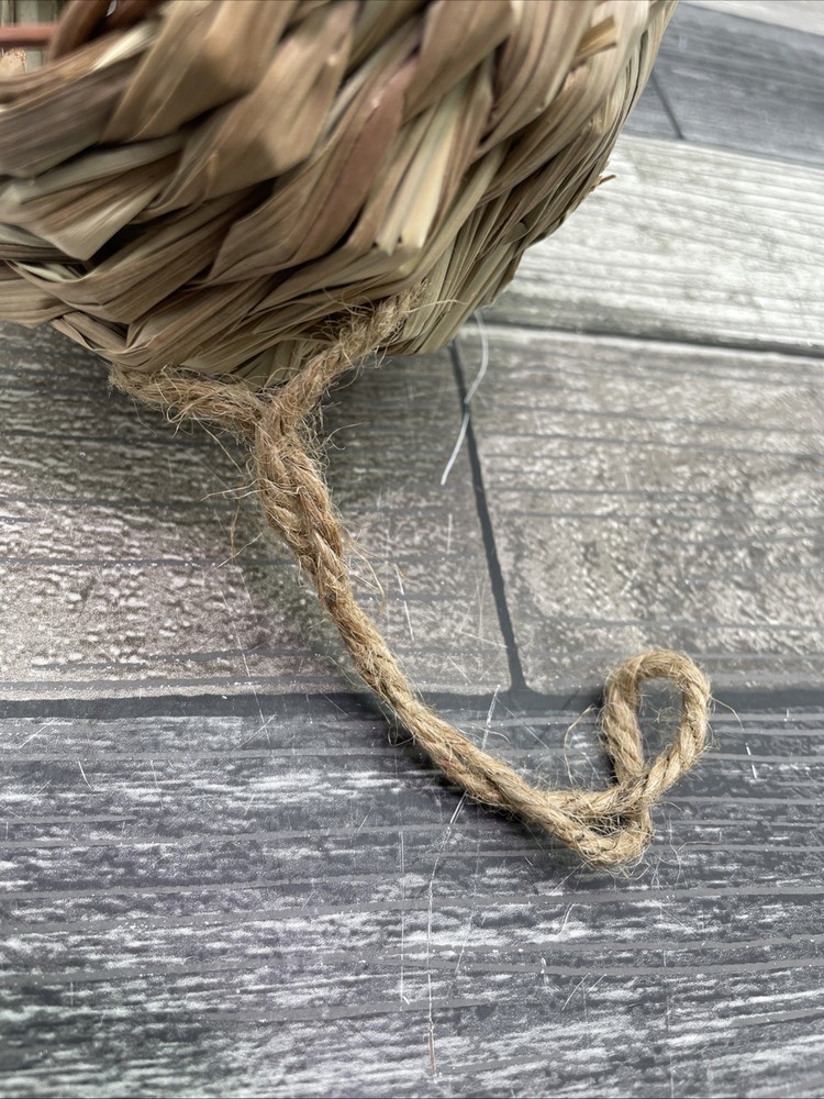 Hand Woven Grass Bird Nest {139}