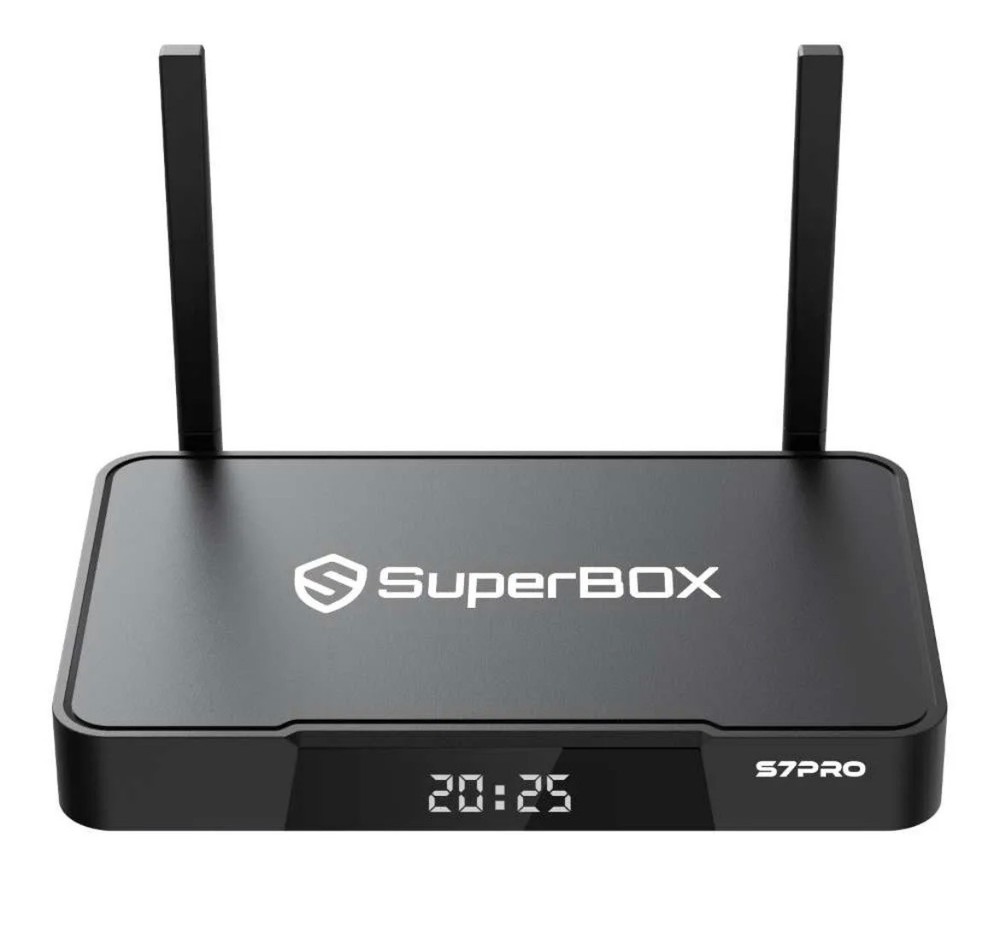SuperBox S7 PRO Premium Edition Android Streaming Media Player Bundle