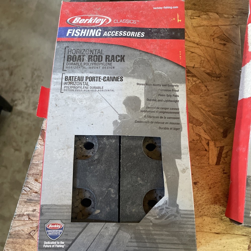 Horizontal Boat Rod Rack Durable Polypropylene