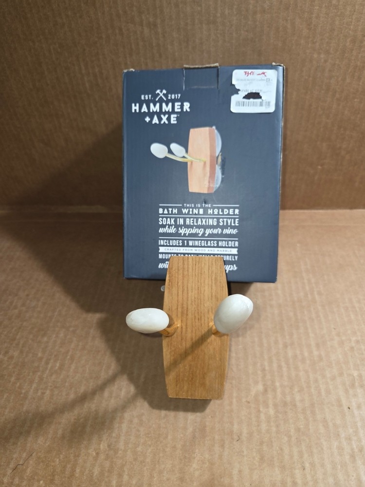 Wine Holder Bath Hammer + Axe