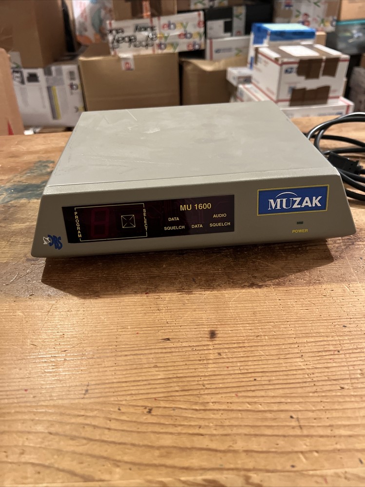 MUZAK MU1600 PACESETTER Tested & Working