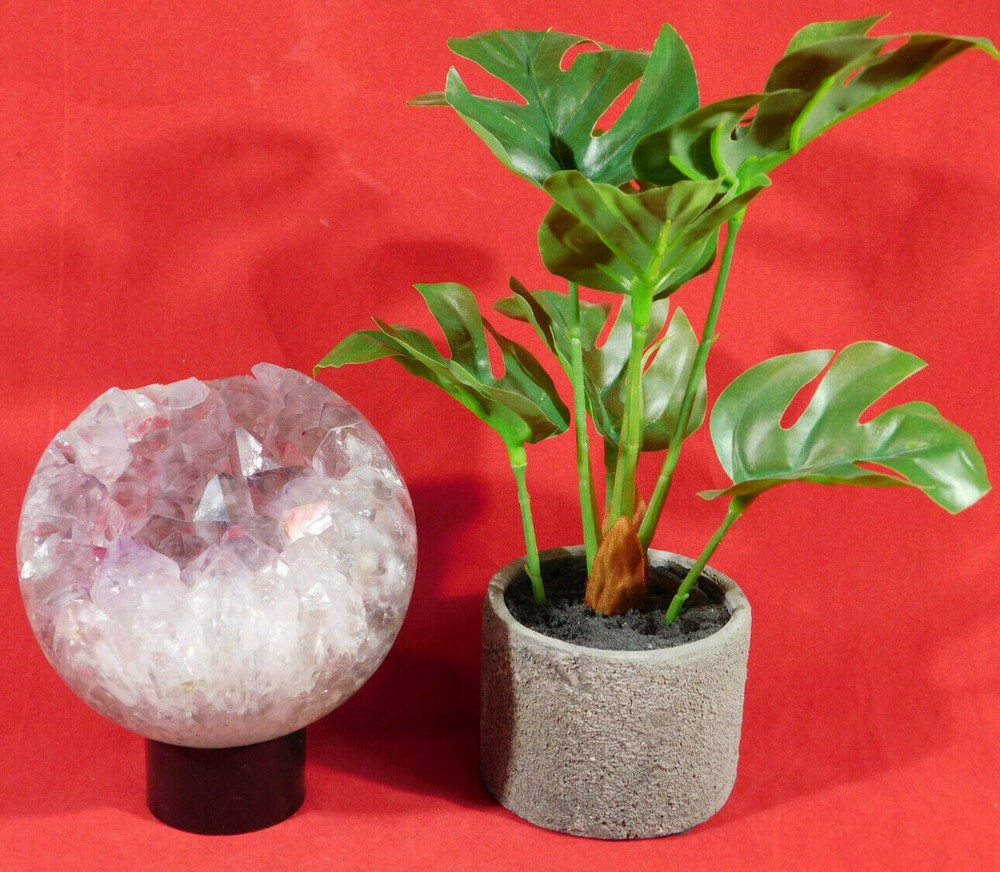 Sphere Display Stand Medium Size BLACK Acrylic