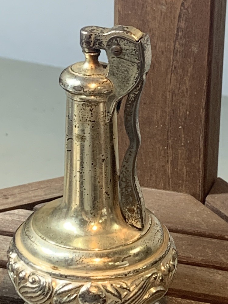 Vintage Silver Plate Japan "DECANTER " Table Lighter (12C)