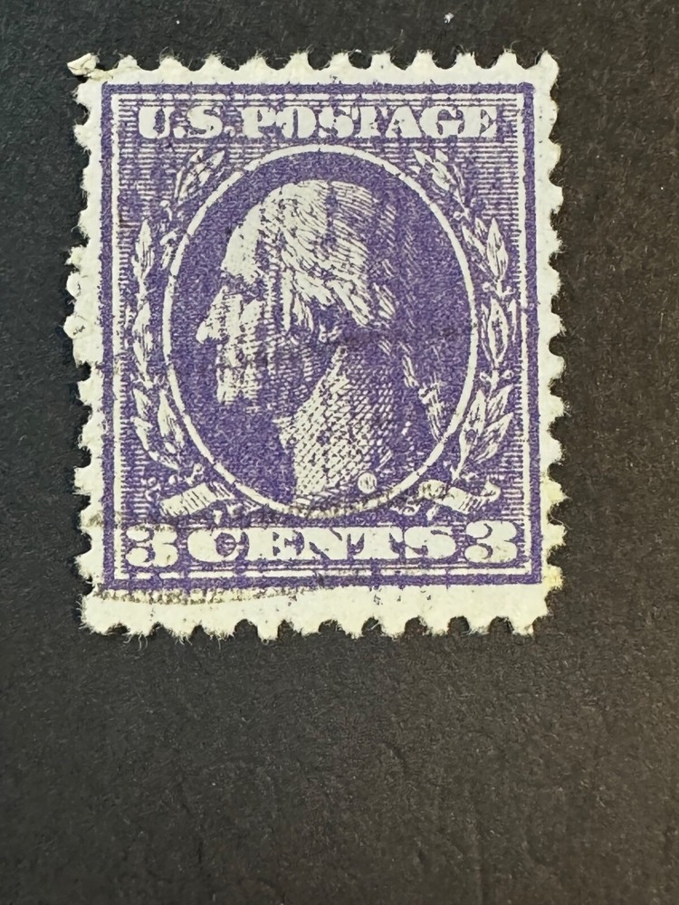 Scott # 530a Error double impression 2024 Scott Catalogue Value $ 800.00