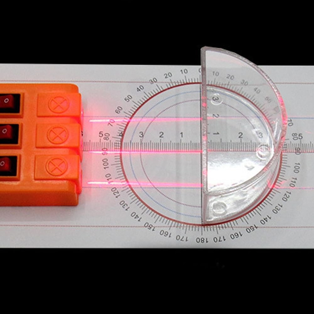 1 Set Multifunction Optical Experiment Kit Prism Reflector Refraction Physics