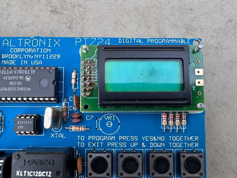 ALTRONIX Digital Programmable Timer PT724, Lot of 2