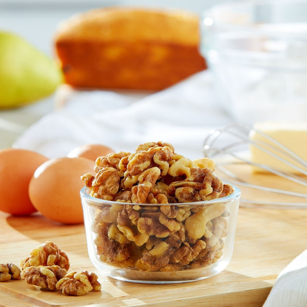 Great Value Walnuts Halves & Pieces, 08 oz