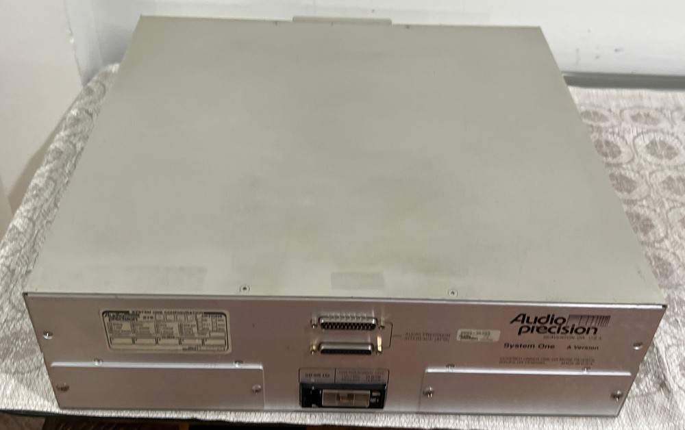 Audio Precision SYSTEM ONE A Version