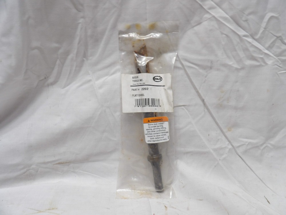 Sioux Tools Air Hammer Bit Flat Chisel #2202